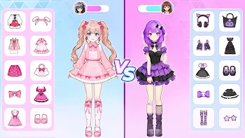 Anime Dress Up - Strategy browser game at Povli