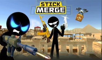 Stick Merge - Strategy browser game at Povli
