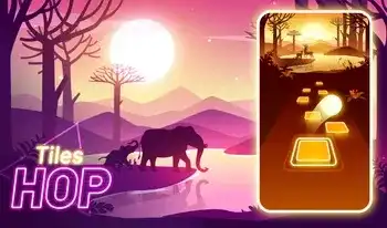 Tiles Hop - Casual browser game at Povli