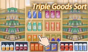 Triple Goods Sort - Beauty browser game at Povli
