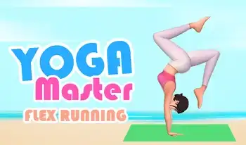 Yoga Master Flex Running - Puzzle browser game at Povli